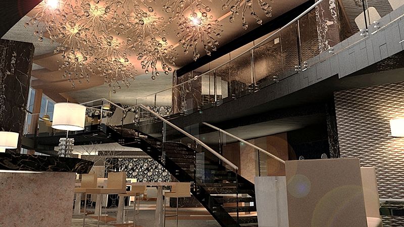 Hotel Las Americas Golden Tower Panama Экстерьер фото The interior of the lounge