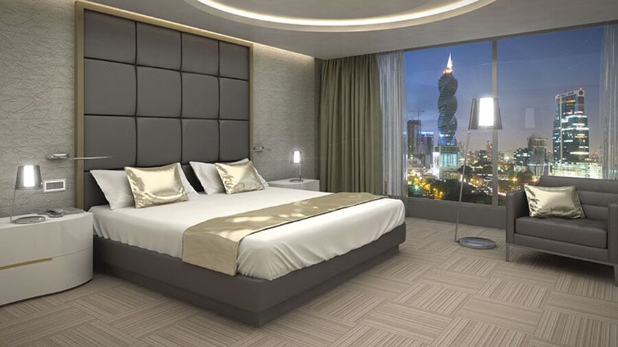 Hotel Las Americas Golden Tower Panama Экстерьер фото A bedroom