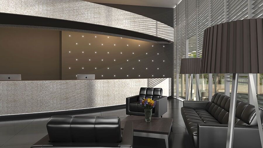 Hotel Las Americas Golden Tower Panama Экстерьер фото 3D rendering of a waiting room